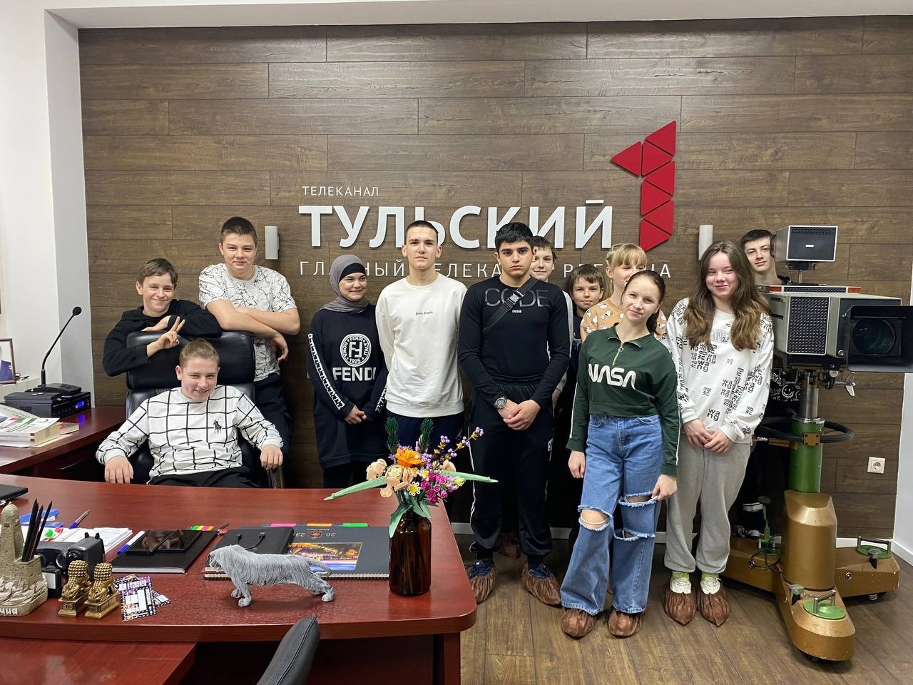 Экскурсия на телеканале &amp;quot;Первый Тульский&amp;quot;..